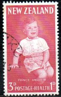 NEW ZEALAND 1963 Health Stamps - 3d.+1d Prince Andrew   FU - Usati