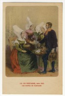 EN BRETAGNE- Vers 1850 -  Les Coiffes De Guérande. - Guérande