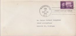 UNITED STATES 1945 MICHEL NO: 536  FDC - 1941-1950