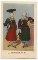 EN BRETAGNE- Vers 1825 - Costumes De Guérandaises à Cette époque.. - Guérande