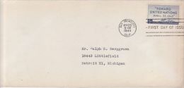 UNITED STATES 1945 MICHEL NO: 533  FDC - 1941-1950