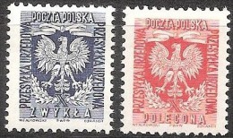 POLAND  # STAMPS FROM YEAR 1954 - Impuestos