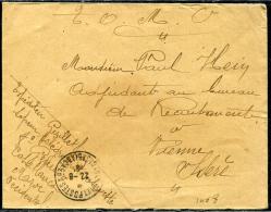 MAROC - LETTRE EN FRANCHISE MILITAIRE, TRESOR ET POSTES N° 3 / CASABLANCA LE 22/6/1915 - TB - Covers & Documents