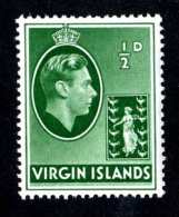 6053-x  Virgin Is. 1938 SG #110a ~Sc #71 Mnh** Offers Welcome! - British Virgin Islands