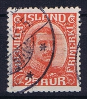 Iceland: 1921, Mi Nr  102  Used - Oblitérés