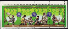 LIBYA 1985 MNH Scouting Movment 75th Anniversary Guide Scouts Cub Scout Blimp Dog Scholar Boy Scout Rocket - Non Classificati