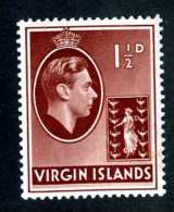 6088-x  Virgin Is.1938  SG #112 ~Sc #78  M*  Offers Welcome! - Iles Vièrges Britanniques