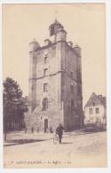 Carte Postale Ancienne 1915 "St Riquier" (80) Le Beffroi - Saint Riquier