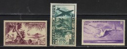 MARTINIQUE N° PA 13 à 15 * Infimes Traces - Unused Stamps