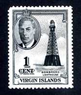 6103-x  Virgin Is.1952  SG #136 ~  Mnh**  Offers Welcome! - British Virgin Islands