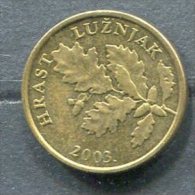 Monnaie Pièce CRAOTIE 5 Lipa De 2003 - Croatia