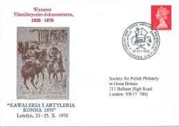 1920-1970. CAVALERY AND HORSE ARTILLERY  DOCUMENTARY  EXHIBITION. LONDON - Government In Exile In London