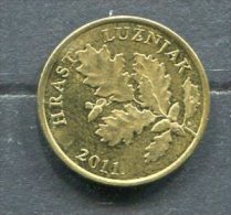 Monnaie Pièce CRAOTIE 5 Lipa De 2011 - Croatie