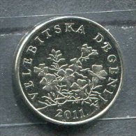 Monnaie Pièce CRAOTIE 50 Lipa De 2011 - Croazia