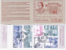 1979 Svezia - Sverige Booklet Gota Kanal - Annullo PFA Verona - 1951-80