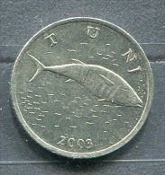 Monnaie Pièce CRAOTIE 2 Kuna De 2003 - Croatie