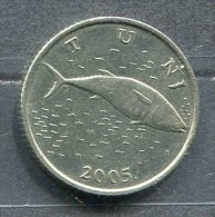 Monnaie Pièce CRAOTIE 2 Kuna De 2005 - Croatie
