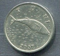 Monnaie Pièce CRAOTIE 2 Kuna De 2007 - Croatie