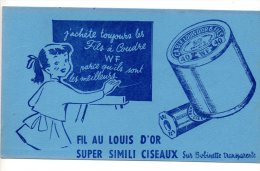 Buvard - Fil Au Louis D´Or - Super Simili Ciseaux - Textile & Clothing