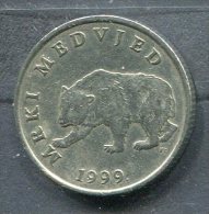 Monnaie Pièce CRAOTIE 5 Kuna De 1999 - Kroatien