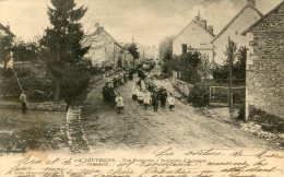 CPA 63 UNE PROCESSION A ST GERVAIS D AUVERGNE 1903 - Saint Gervais D'Auvergne