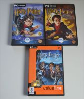 HARRY POTTER - 3 - VIDEOGIOCHI PER PC + - 1 - VHS - Jeux PC