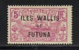 WALLIS & FUTUNA  N° 37 A * (sans Surcharge 3 Fr.) Charniére Propre Signé - Unused Stamps