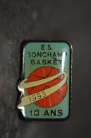 Pin´s "ES Bonchamp Basket" Bonchamp-les-Laval - Mayenne - Pallacanestro