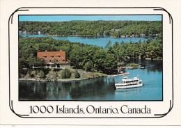 BT16318 1000 Islands Ontario Ship Bateaux   2 Scans - Thousand Islands