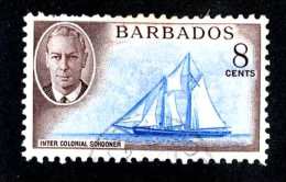 6308-x  Barbados 1950  SG #276~used Offers Welcome! - Barbados (...-1966)