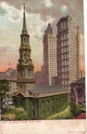 NEW  YORK  CITY    ,  St  Paul Church - Chiese