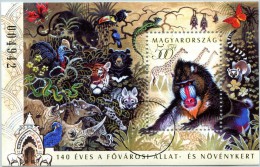 N° Yvert & Tellier 294 - Hongrie (2006) - Oblitéré (Gomme D'Origine) - 140 Ans Du Zoo De Budapest - Used Stamps