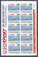 Mfo16 NEDERLAND STADSPOST LOCAL POST REGIOPOST * ONGETAND IMPERF * Westergeest In De Winter WINTER LANDSCHAP PF/MNH - Autres & Non Classés