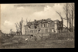 CPA 80 VILLERS BRETONNEUX En 1918  Le Chateau - Villers Bretonneux