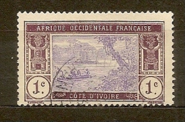 COTE D'IVOIRE  - 1913/1917  - N. 41/US - Oblitérés