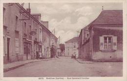 72 BRULON - (animé, Tacot) Rue Constant Cordier - D6 - Brulon