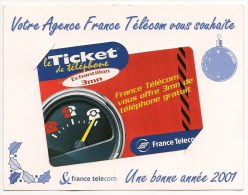 Ticket PR08G   -   Compteur 1   Dans Son Encart   Neuf - Biglietti FT