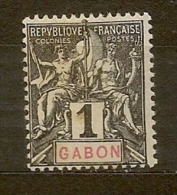 GABON     N. 16/US/NSG    -1904/1907 - Ungebraucht