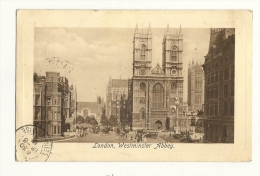 Cp, Angleterre, Londres, Westminster Abbey, Voyagée 1912 - Westminster Abbey