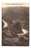 Cp, 15, Env. De Riom-ès-Montagnes, La Route De Menet Au Pont De La Mort, écrite 1932 - Sonstige & Ohne Zuordnung