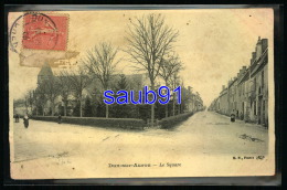 Lot De 4 CPA -  Dun Sur Auron - Le Square- Rue De L'Hirondelle - Maison Charles VII - Place De L' Etape Et Rue Des Ponts - Dun-sur-Auron