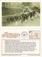 Postcard Polytechnic Great Marathon Race Passing Windsor & Eton Bus Nostalgia Repro - Athlétisme