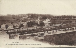 Dun-sur-Arron - La Gare , Prise Du Châtelet  ( Voir Verso ) - Dun-sur-Auron