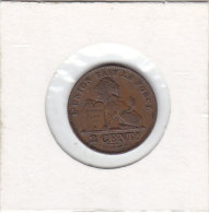2 CENTIMES Cuivre Albert I 1912 FR - 2 Cent
