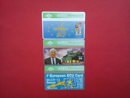 3 Phonecards UK (Mint,Neuve) Rare - Emissions Entreprises