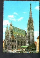 F1185 Wien, Stephansdom, St. Sthephen Cathedral With Auto Cars Voitures - Used 1965 - Stephansplatz