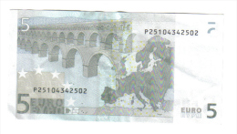 5 € Olanda Netherlands P E009H1 Jean Claude Trichet Circulated Cod.€.117 - 5 Euro