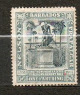 BARBADE  Monuent De Nelson 1f Gris  1905 N°76 - Barbados (...-1966)