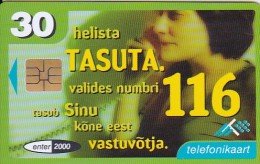 Estonia, ET 111, Collect Call Number 116,  2 Scans. - Estland