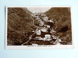 Carte Postale Ancienne : SAINTE-HELENE , St HELENA : Jamestown Looking North - Santa Helena